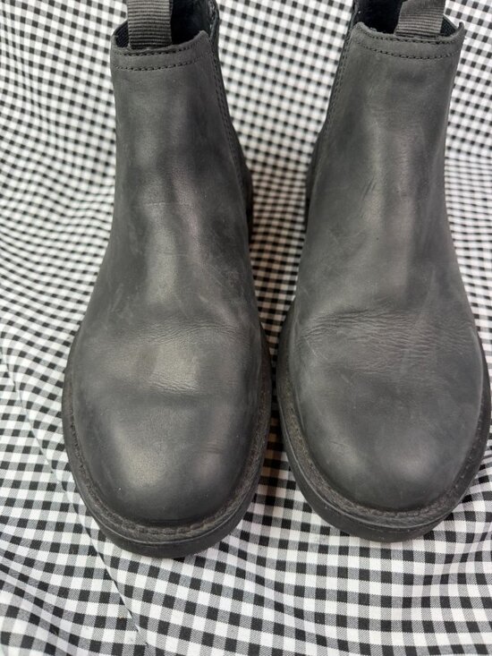 Clarks Burchill Up Chelsea Boot — Black Leather Men\'s UK 11 / US 12 / EU 46 main image 5